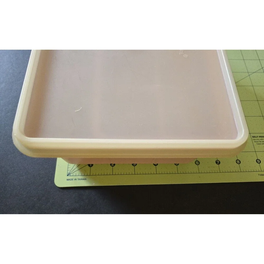 Vintage Tupperware Tuppercraft Stow N Go 3 pc Craft Storage Container